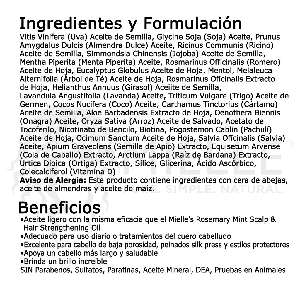 🌿 SERUM CAPILAR MIELLE + TRATAMIENTO KARSEELL GRATIS