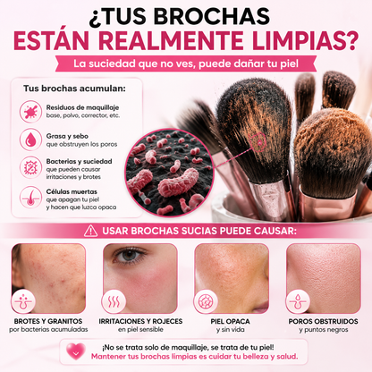 BrushClean Pro™ Limpiador Eléctrico de Brochas